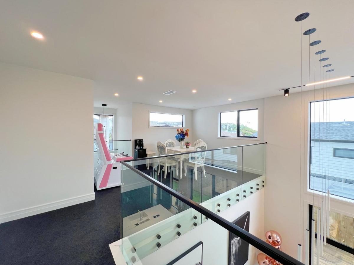 Elegant Beach House In Long Bay Villa โอ๊คแลนด์ ภายนอก รูปภาพ
